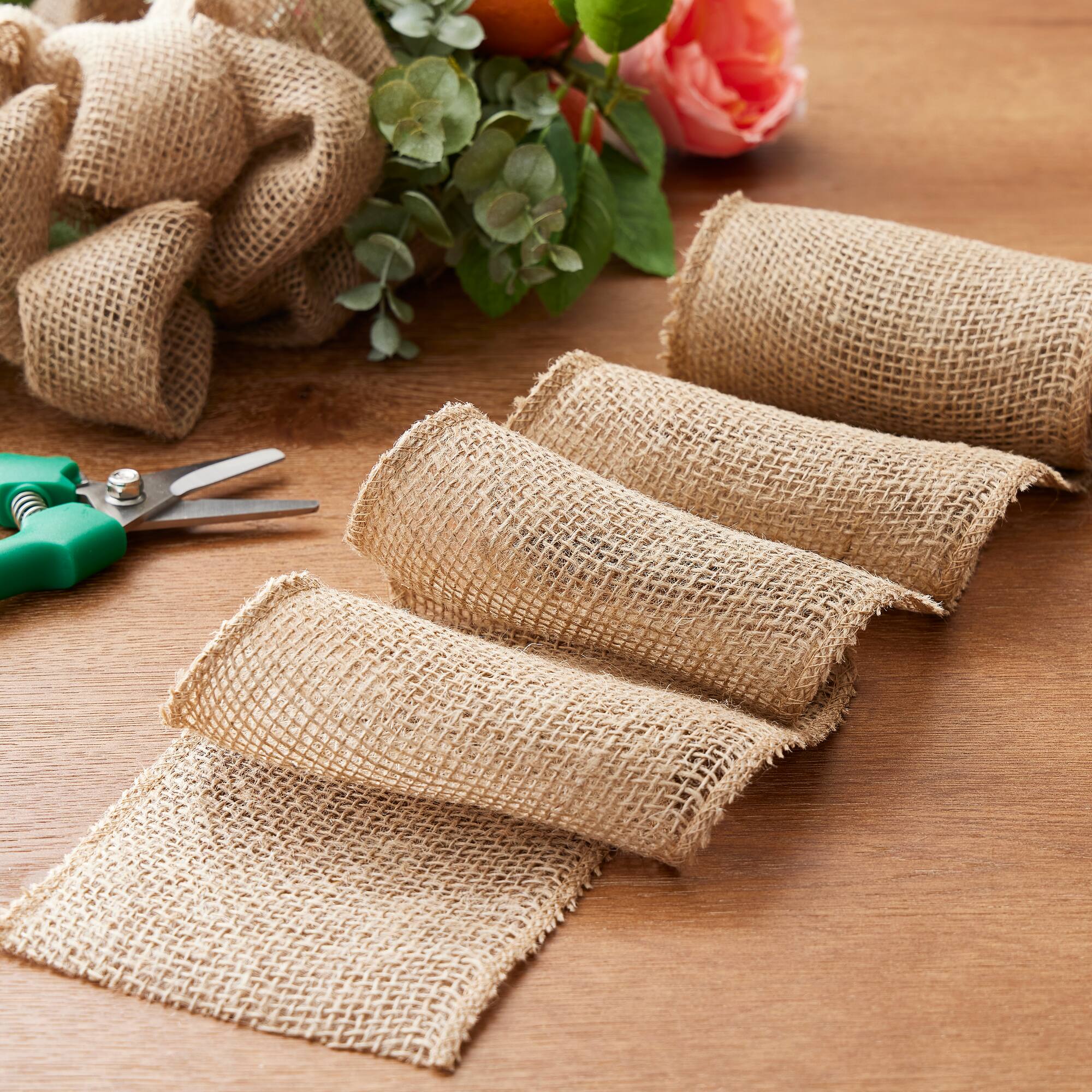 5" x 10yd. Open Weave Burlap Garland by Ashland™